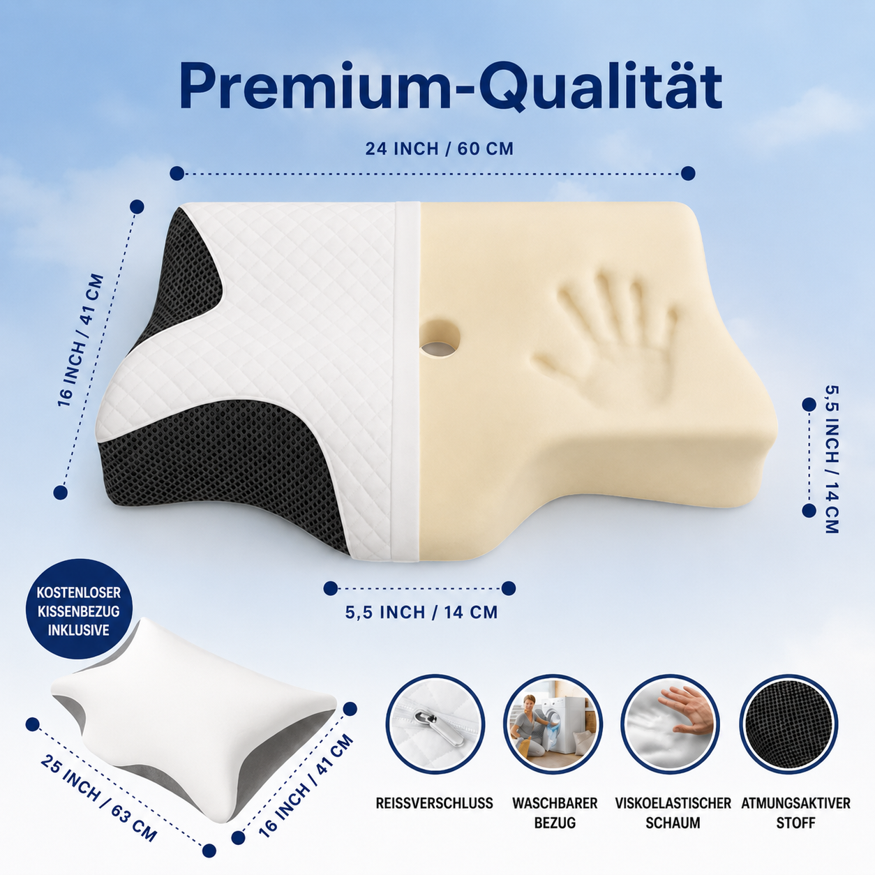OrthoSleep™ – Nackenkissen