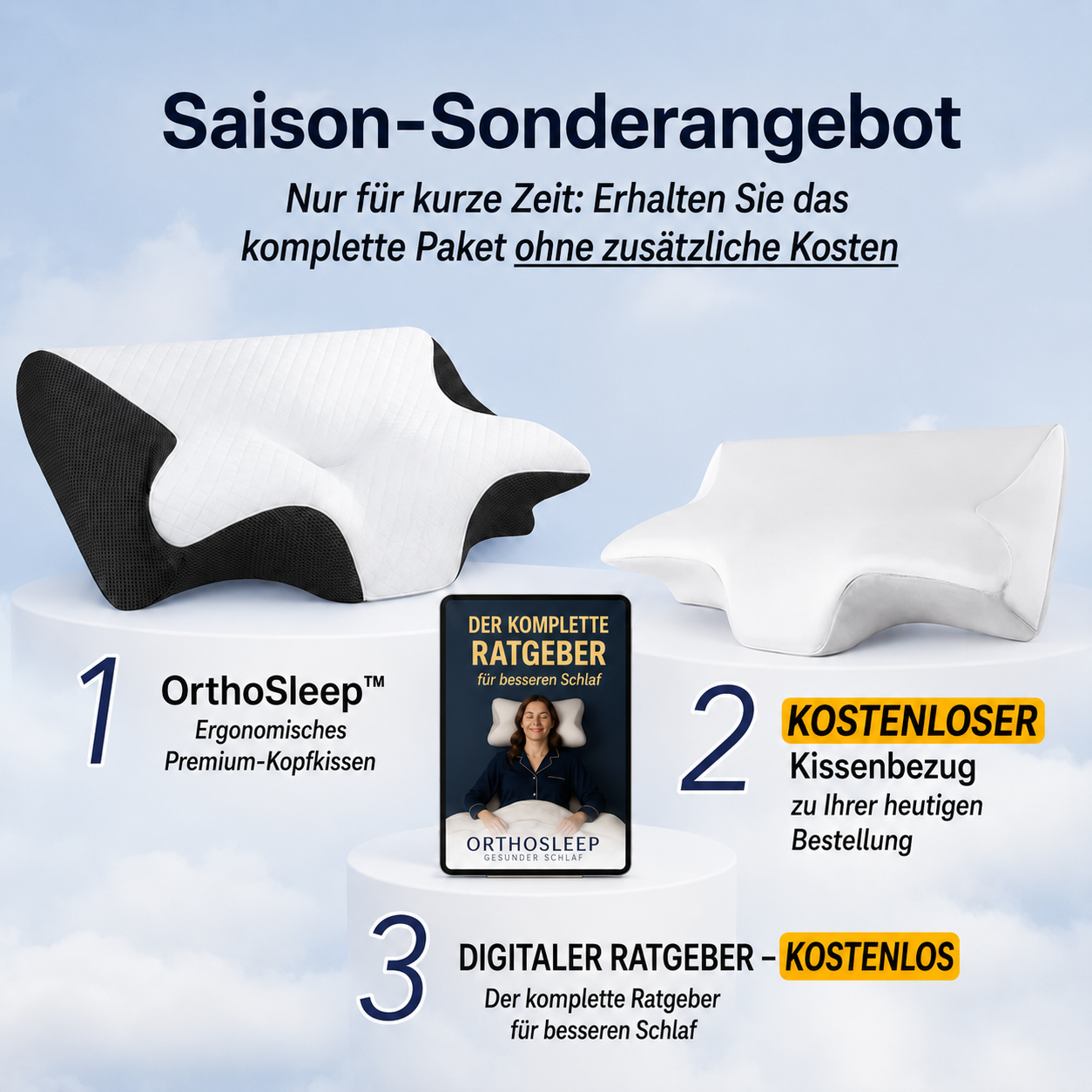OrthoSleep™ – Nackenkissen