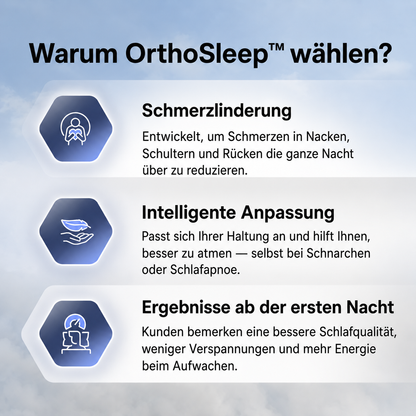 OrthoSleep™ – Nackenkissen